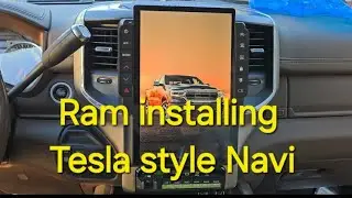Установка 13-дюймовой магнитолы Tesla Style Andriod от Cidava для автомобилей 2019-2022 годов, ОЗ...