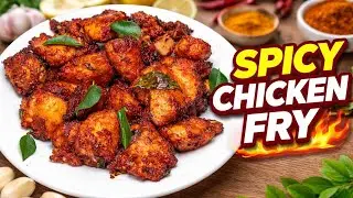 Crispy Chicken Fry Traditional chicken fry made with simple spices and slow-fried for rich flavor😋😋