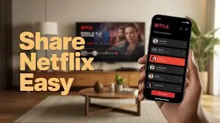 How To Share Netflix Account Without Password - step by step