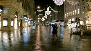 Vienna, Austria 🇦🇹 Best Quality Night Walk 4K, Lockdown 2020
