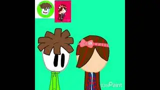 Gift for @Fabian_playz2.0 him and me speed paint💖💚