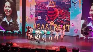 20240214 NiziU(니쥬) - HEARTRIS + Lucky Star ,【NiziU FAN-CON with U in Taipei】, 4K Fancam