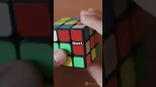 How to Solve a Rubik's cube in 60 seconds ! #shorts #cube