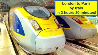 Eurostar Standard Class Review | London St Pancras Intl to Paris Gare du Nord via Channel Tunnel