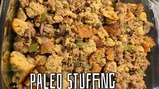 **LOW CARB** Thanksgiving Paleo/Keto Stuffing
