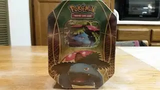 Venusaur EX Best of 2016 Pokemon Tin Opening - Mega EX!