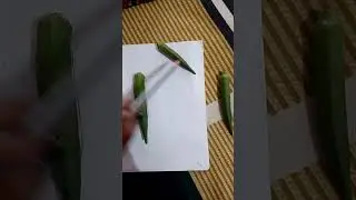 i am  born  artist 😎😁 ladyfinger art #shorts #viral