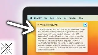 Как установить ChatGPT на ЛЮБОЙ Mac! 🤖