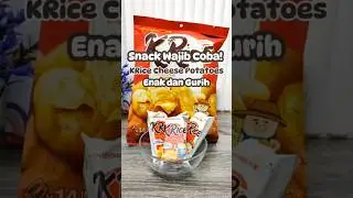 Snack Time with KRice: Cheese Potato Flavor!#SnackReview #KRice #CheesePotato #Delfiorion #NgemilEna