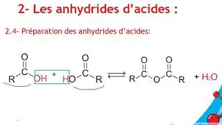Ch 10 Acides carboxyliques et dérivés  Partie 3 Les anhydrides d'acides