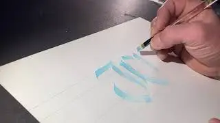 Callivember 99 Day 4 Icy Letters
