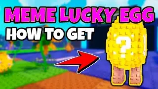 How to Get MEME LUCKY EGG Guide [PLANTS VS BRAINROTS] Roblox