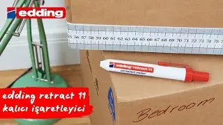 edding retract 11 kalıcı işaretleyici - bir d&uuml;ğmeye basarak