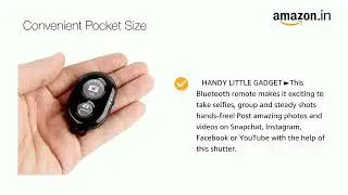 Sounce Shutter Remote Control with Bluetooth Wireless Technology