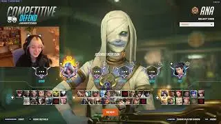 Почему Ана из Aspen &mdash; САМЫЙ СТРАШНЫЙ саппорт в OW2 &mdash; 19 сезон, топ-500 игрового процесса