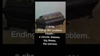 36 Lenormand Oracle Coffin Tarot Card meaning #shorts #youtubeshorts #tarotcardsmeaning