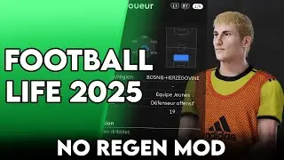 Football Life 2025 - No Regens Mod