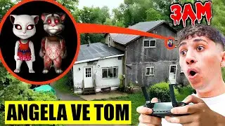 MY TALKİNG TOM VE TALKİNG ANGELA EVİNE GİTTİK !! (Şok Olucaksınız)