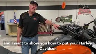How to put Harley-Davidson Pan America in Transport Mode