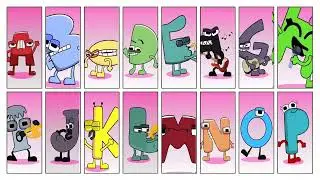My Sprunki oc all Alphabet Lore Y Phase 4 (A to P)