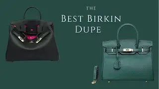 #Fashion #Dupe The Best Birkin Bag Dupe!!!!!