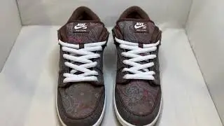 Nike SB Dunk Low Pro Paisley Brown(Review & Size Guide)