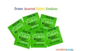Crown Assorted Colors Condoms - Product Video