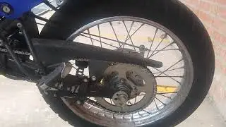 🤩Por que se afloja la cadena? #kit arrastre #tensor YAMAHA XTZ 125