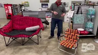 New camping chairs at Rich and Sons RV Headquarters