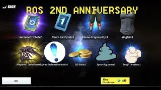 ROSversary! ROS New Update + Spending Diamonds for TURBO-REXX(GUNDAM) + WINGMAN DEMOLISHER(BTX)
