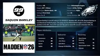 99 Overall Club: Conquer Madden NFL 26 with These Star Players
