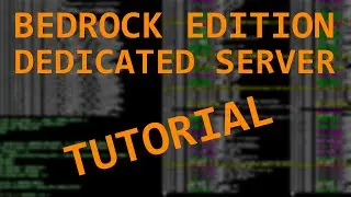 How to make a BEDROCK EDITION Dedicated Server (BDS Tutorial)