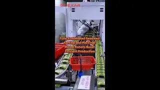Fully Automated Seaweed Sorting and Packing! Plexar Robots Boost Efficient Production