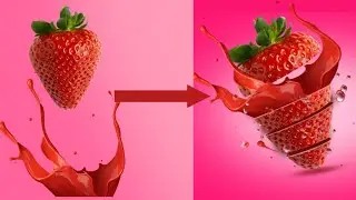 Photoshop tutorial | Advertising poster design | Energy drink | Graphicology
