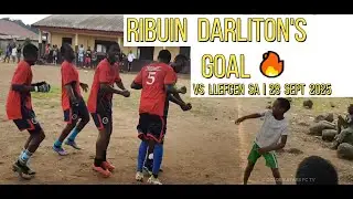 Ribuin Darliton's Goal | Golden Stars Sports Academy Tiko vs LLEFCEN SA | Coach Isaac Obenson