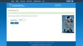 QuickCart Tutorial