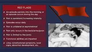 Growing Pains: Red Flags