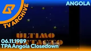 TV Archive | Angola: TPA Closedown - 1989