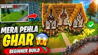 &ldquo;Mini Block Craft में मेरा पहला घर 🏠 | Beginner Build&rdquo;