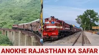 A journey from Mewar to Marwar | Mavli Marwar Meter Gauge | Beautiful Goram Ghat