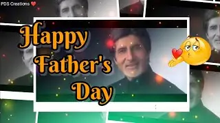 Happy father's day 2021|New father day whatsapp status|coming soon father's day|father's day special