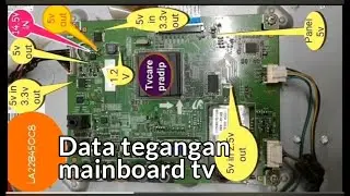 Test point tegangan mainbord
