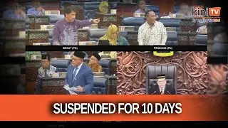 Chaos in Parliament, Pendang MP Awang Hashim suspended for 10 days