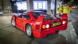 Supercars in London December - #CSATW331 [F40, LFA, Chiron, SVJ, Mansory Urus, 488 Pista]