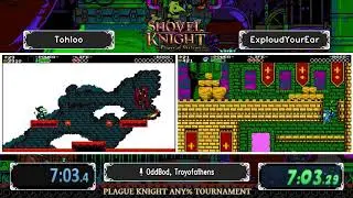 Tohloo vs ExploudYourEar. Shovel Knight Tournament 2018
