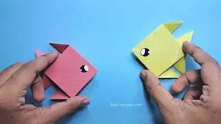 How to Make a Paper Fish 🐠 | Easy DIY Paper Craft for Beginners