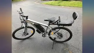 Samyoung Bicycle Rear Back Seat Cushion Armrest Footrest Set, Wide Child Bike Seat review