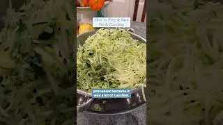 How to prep and save fresh garden zucchini