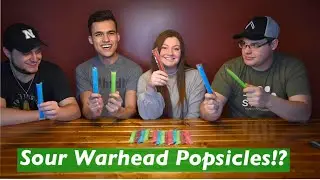 Trying Sour Warhead Popsicles!?