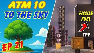 ATM 10 To The Sky EP 21 Ready For Reactor Minecraft Moded Skyblock  The Prince Pro